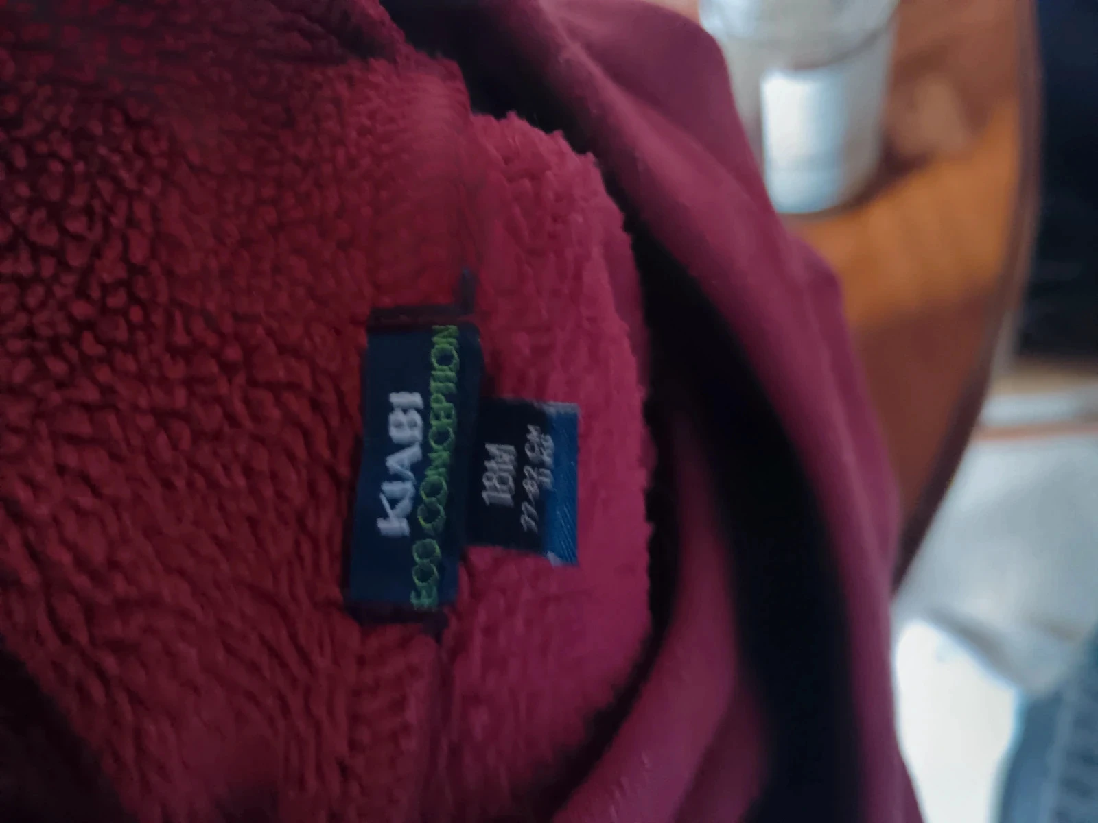 Sudadera granate Kiabi – photo 4